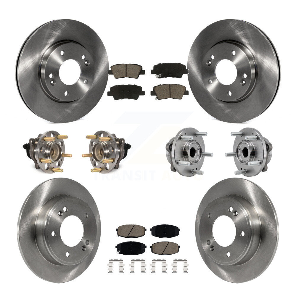 Transit Auto KBB-126773 Wheel Bearing and Hub Assembly for 2017-2019 Kia Soul - Front and Rear product image