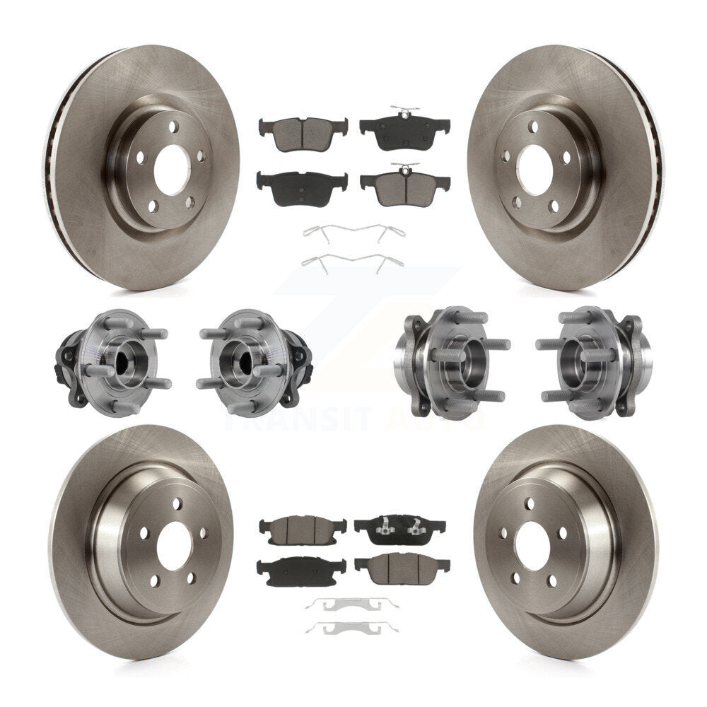Transit Auto KBB-126789 Wheel Bearing and Hub Assembly for 2015-2018 Ford Edge - Front and Rear product image
