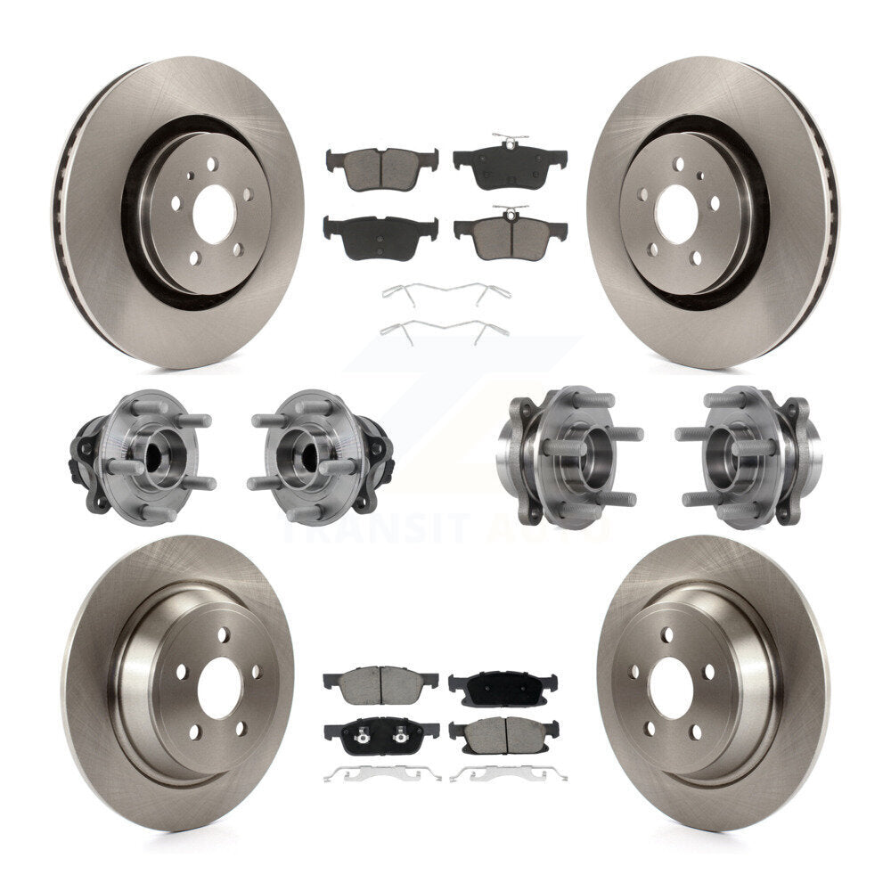 Transit Auto KBB-126791 Wheel Bearing and Hub Assembly for 2018-2020 Lincoln Continental - Front and Rear product image