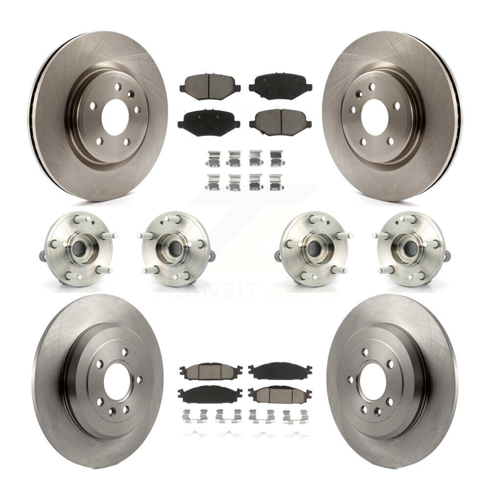 Transit Auto KBB-126804 Wheel Bearing and Hub Assembly for 2015 Ford Explorer - Front and Rear product image