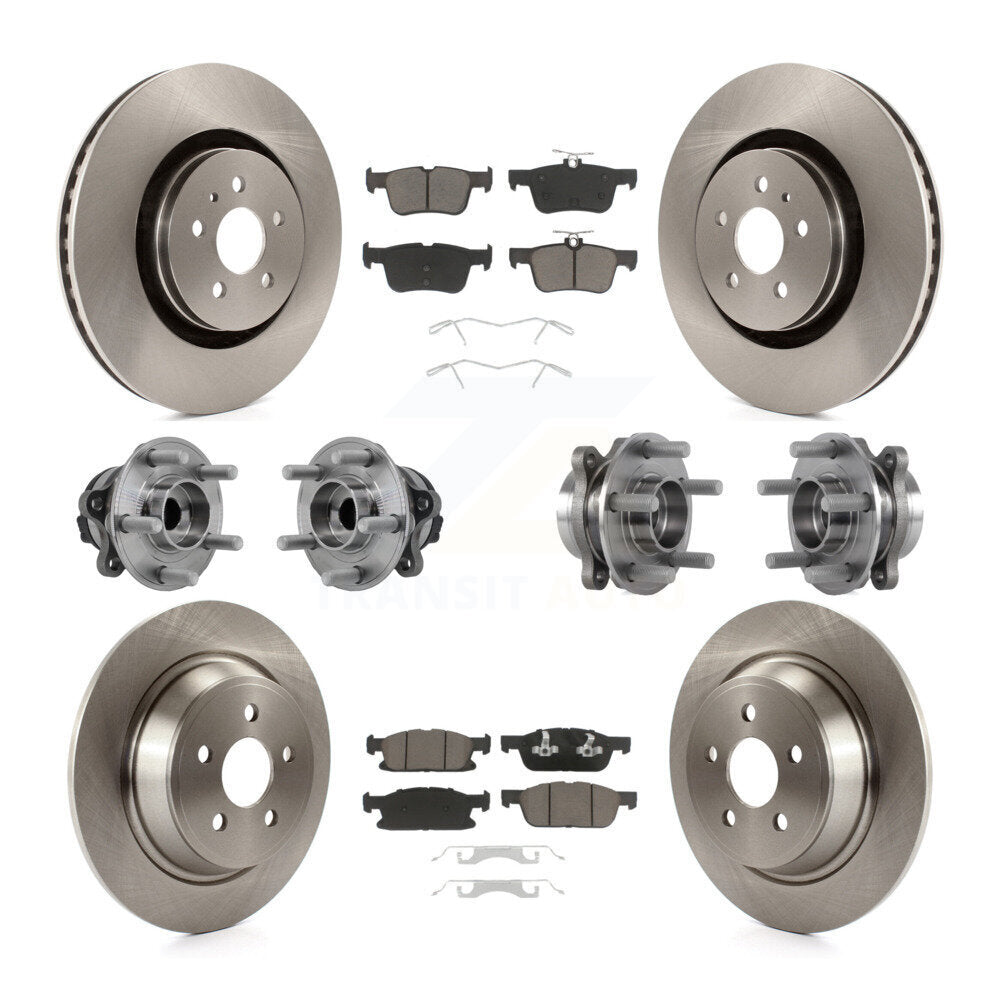 Transit Auto KBB-126805 Wheel Bearing and Hub Assembly for 2015-2023 Lincoln Nautilus, Lincoln MKX, Ford Edge - Front and Rear product image