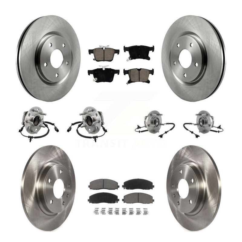 Transit Auto KBB-126808 Wheel Bearing and Hub Assembly for 2017-2019 Chrysler Pacifica - Front and Rear product image