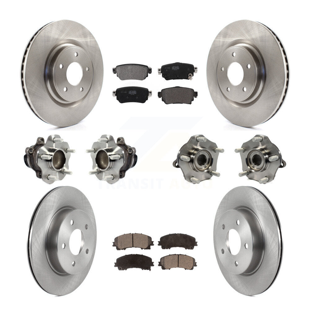 Transit Auto KBB-126819 Wheel Bearing and Hub Assembly for 2019 Nissan Rogue - Front and Rear product image