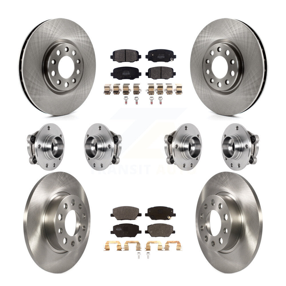 Transit Auto KBB-126822 Wheel Bearing and Hub Assembly for 2015-2021 Fiat 500X, Jeep Renegade - Front and Rear product image