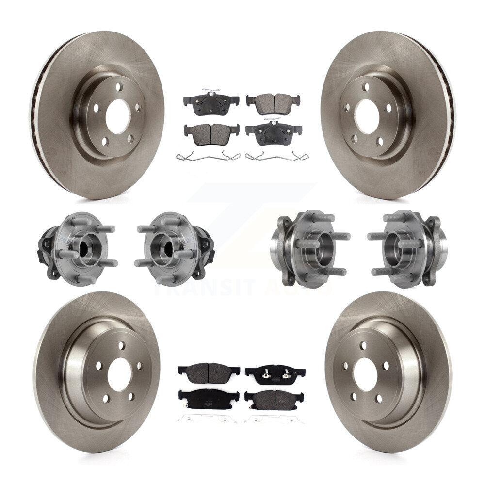 Transit Auto KBB-126840 Wheel Bearing and Hub Assembly for 2018-2020 Lincoln Continental - Front and Rear product image