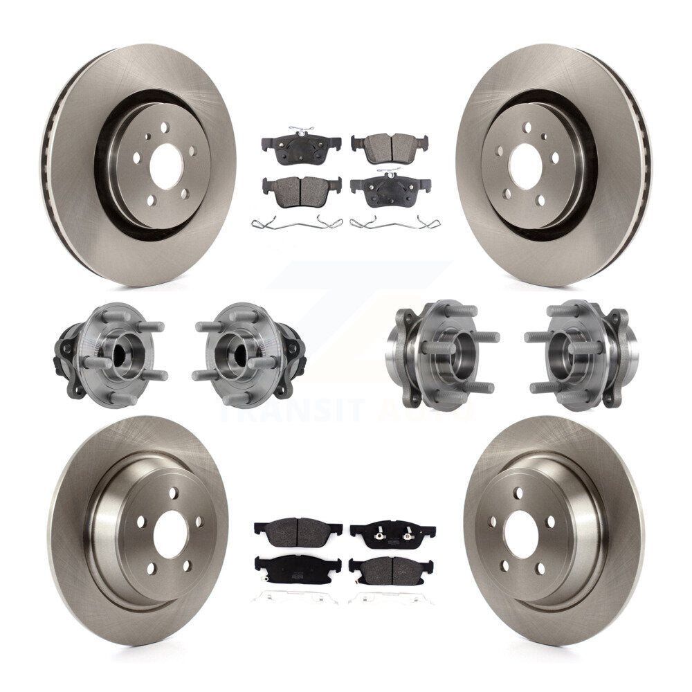 Transit Auto KBB-126841 Wheel Bearing and Hub Assembly for 2018-2020 Lincoln Continental - Front and Rear product image