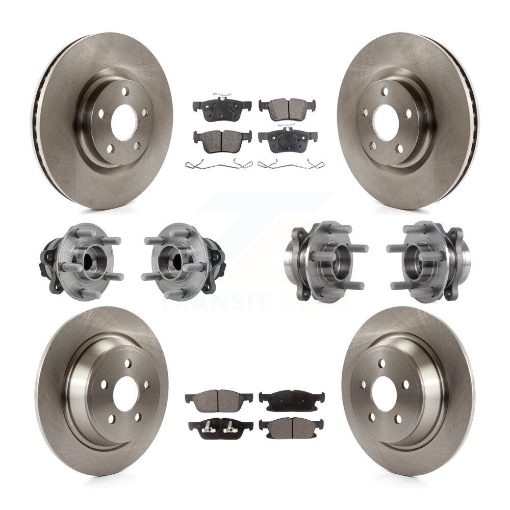 Transit Auto KBB-126844 Wheel Bearing and Hub Assembly for 2015-2018 Ford Edge - Front and Rear product image
