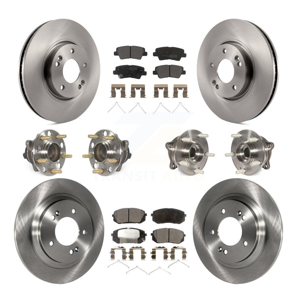 Transit Auto KBB-126847 Wheel Bearing and Hub Assembly for 2016 Hyundai Sonata - Front and Rear product image