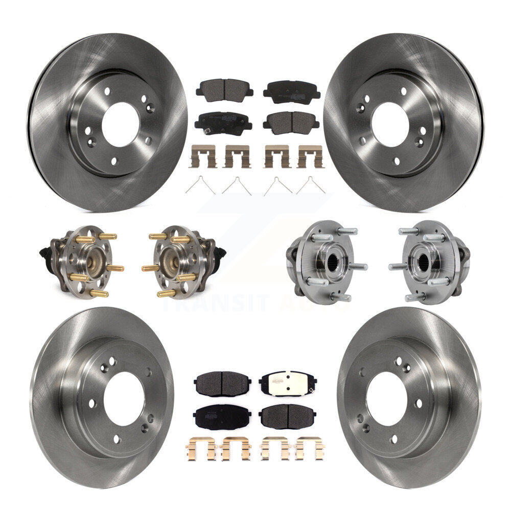 Transit Auto KBB-126854 Wheel Bearing and Hub Assembly for 2017-2019 Kia Soul - Front and Rear product image