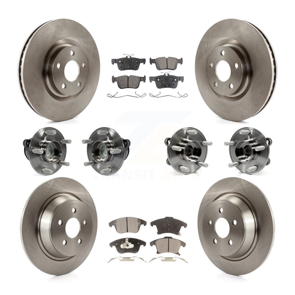 Transit Auto KBB-126857 Wheel Bearing and Hub Assembly for 2019-2020 Ford SSV Plug-In Hybrid - Front and Rear product image