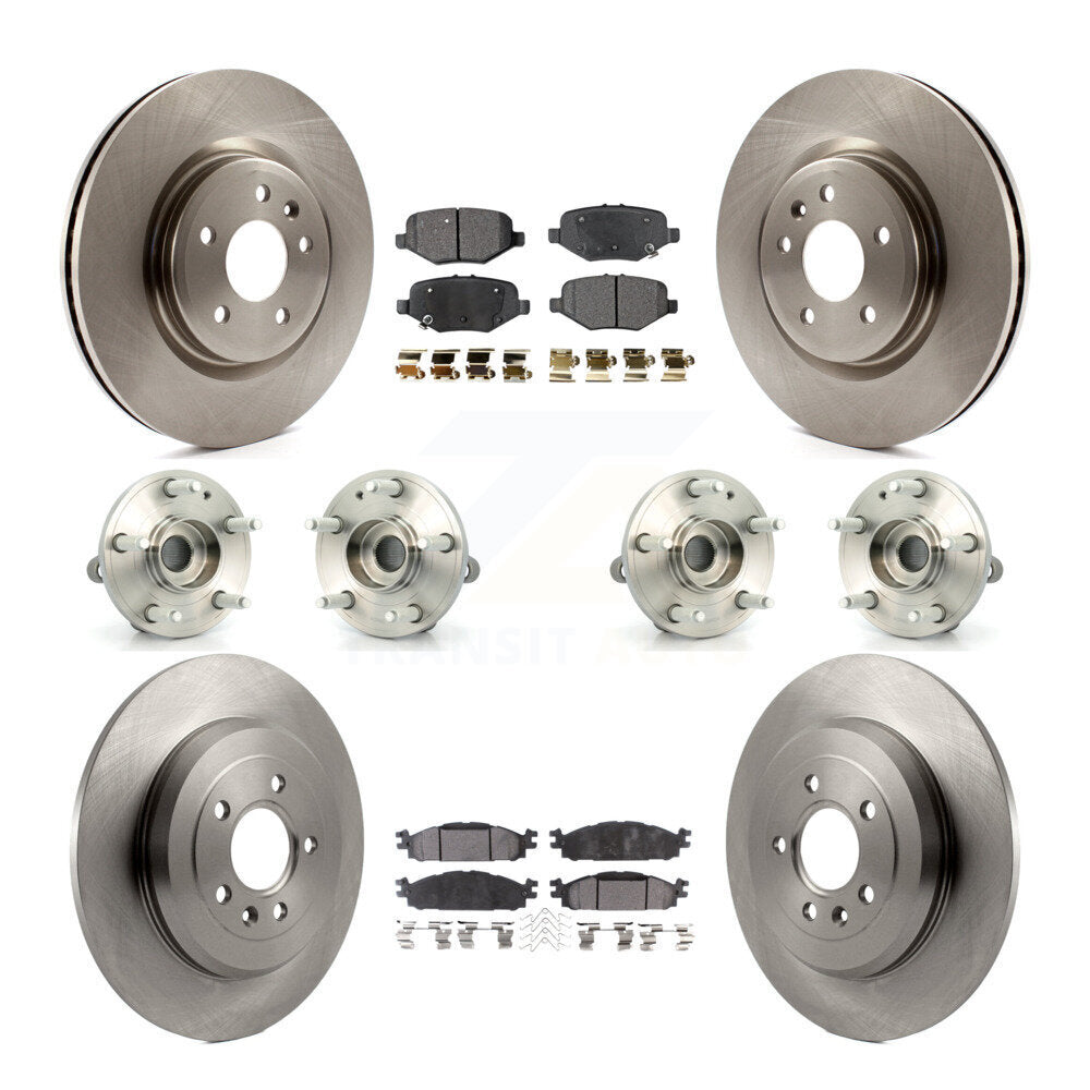 Transit Auto KBB-126860 Wheel Bearing and Hub Assembly for 2015 Ford Explorer - Front and Rear product image