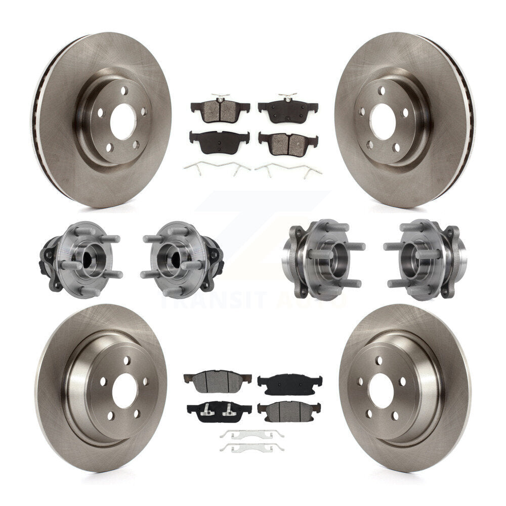 Transit Auto KBB-126871 Wheel Bearing and Hub Assembly for 2015-2018 Ford Edge - Front and Rear product image