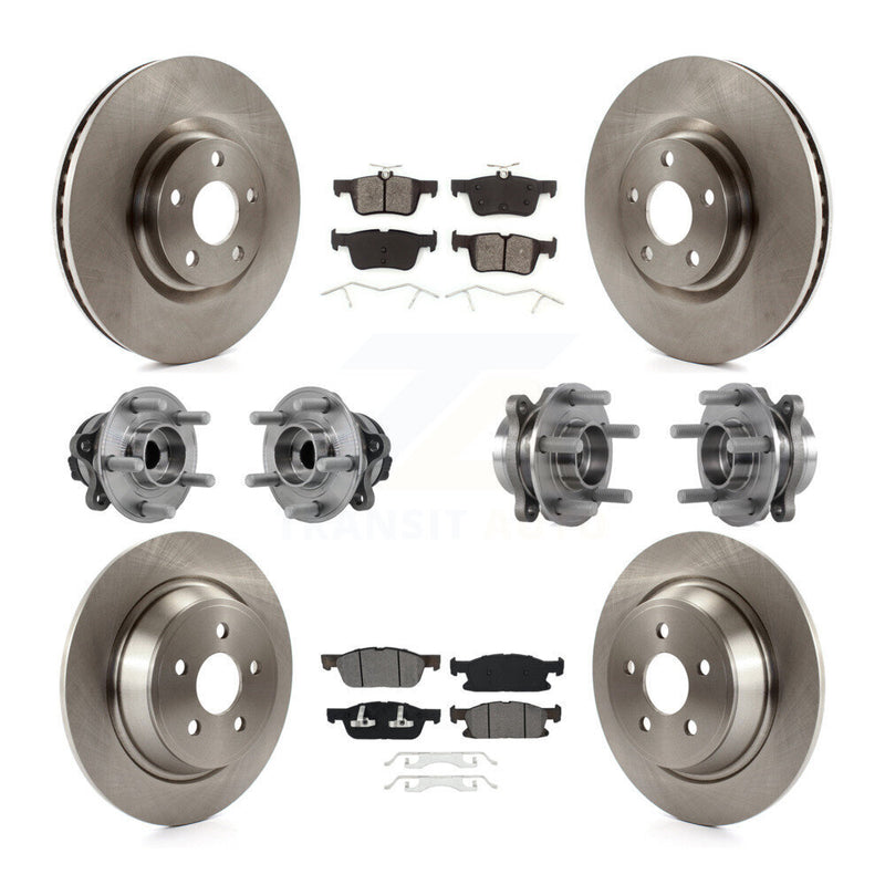 Transit Auto KBB-126871 Wheel Bearing and Hub Assembly for 2015-2018 Ford Edge - Front and Rear product image