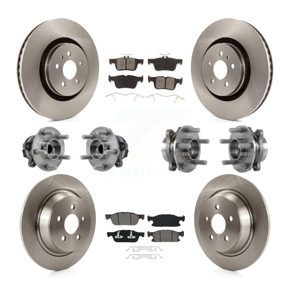 Transit Auto KBB-126872 Wheel Bearing and Hub Assembly for 2015-2023 Lincoln Nautilus, Lincoln MKX, Ford Edge - Front and Rear product image