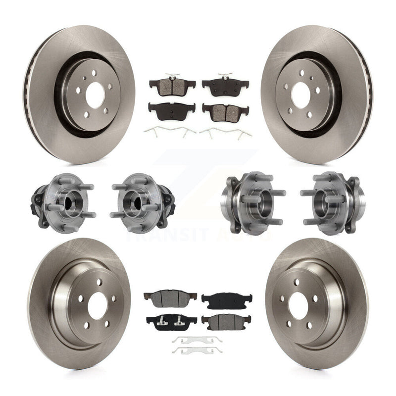 Transit Auto KBB-126872 Wheel Bearing and Hub Assembly for 2015-2023 Lincoln Nautilus, Lincoln MKX, Ford Edge - Front and Rear product image