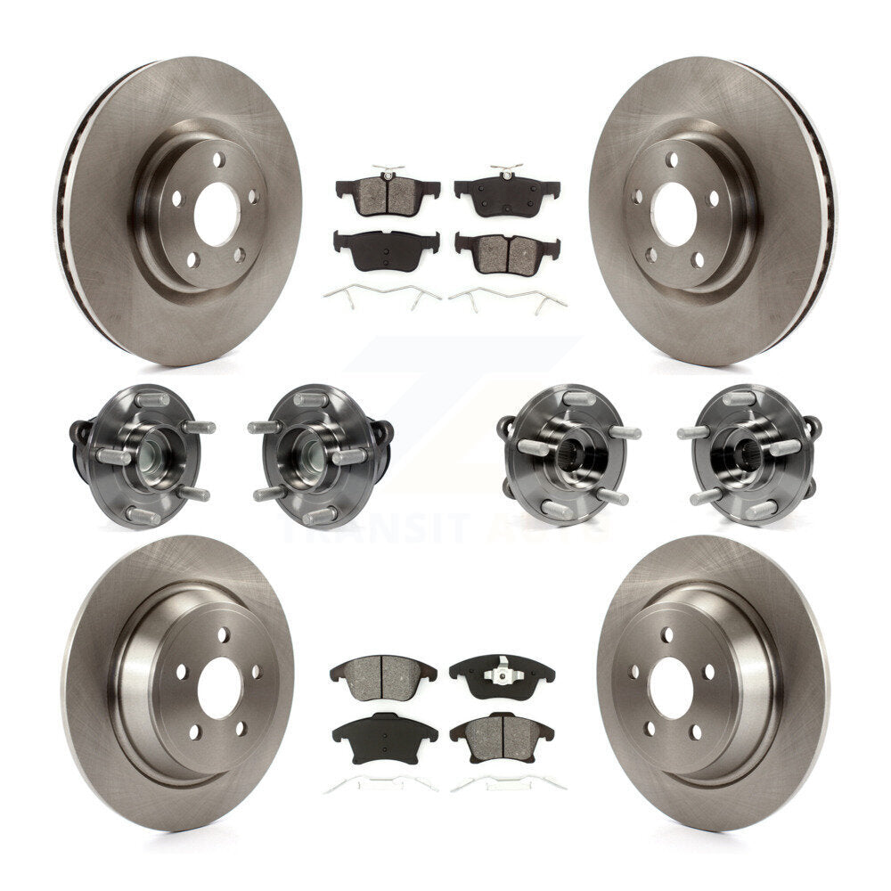 Transit Auto KBB-126874 Wheel Bearing and Hub Assembly for 2019-2020 Ford SSV Plug-In Hybrid - Front and Rear product image