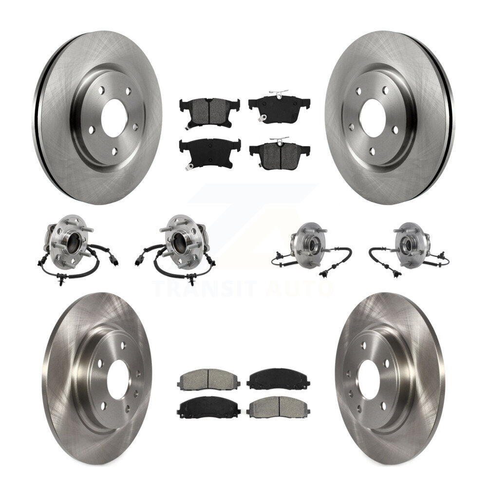 Transit Auto KBB-126889 Wheel Bearing and Hub Assembly for 2017-2019 Chrysler Pacifica - Front and Rear product image