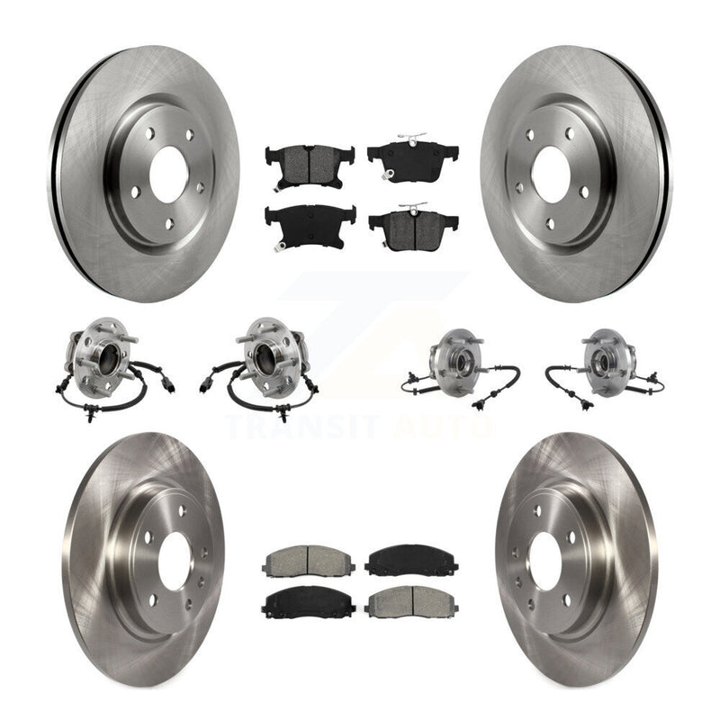 Transit Auto KBB-126889 Wheel Bearing and Hub Assembly for 2017-2019 Chrysler Pacifica - Front and Rear product image