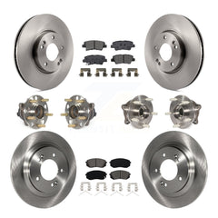 Transit Auto KBB-126890 Wheel Bearing and Hub Assembly for 2016 Hyundai Sonata - Front and Rear product image