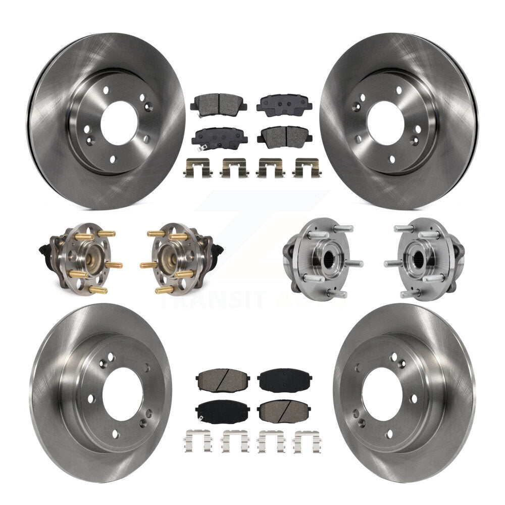 Transit Auto KBB-126893 Wheel Bearing and Hub Assembly for 2017-2019 Kia Soul - Front and Rear product image