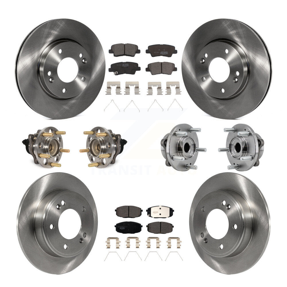 Transit Auto KBB-126908 Wheel Bearing and Hub Assembly for 2017-2019 Kia Soul - Front and Rear product image