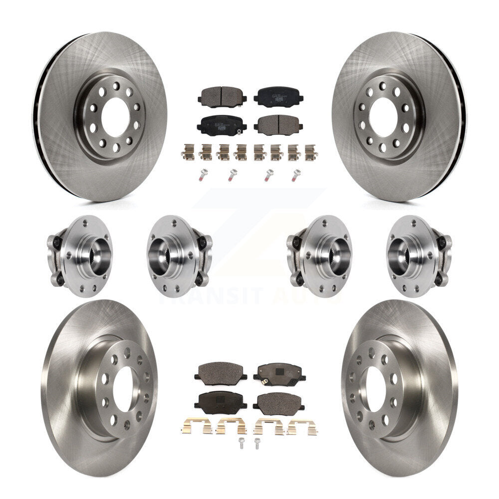 Transit Auto KBB-126928 Wheel Bearing and Hub Assembly for 2015-2021 Fiat 500X, Jeep Renegade - Front and Rear product image