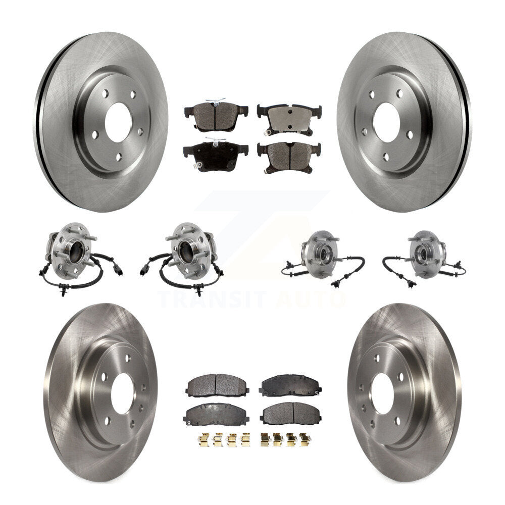 Transit Auto KBB-126933 Wheel Bearing and Hub Assembly for 2017-2019 Chrysler Pacifica - Front and Rear product image