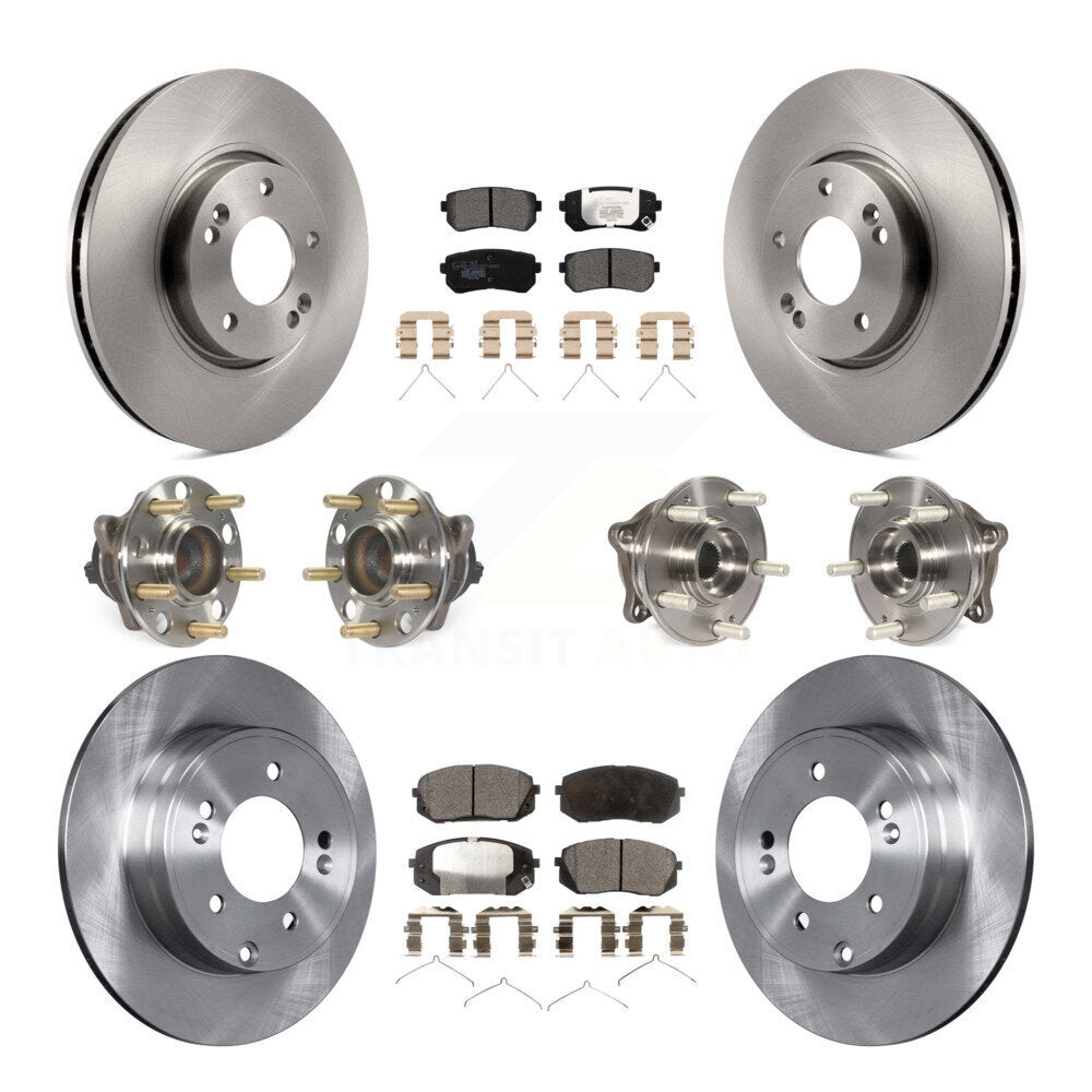 Transit Auto KBB-126940 Wheel Bearing and Hub Assembly for 2016 Hyundai Sonata - Front and Rear product image