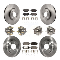 Transit Auto KBB-126941 Wheel Bearing and Hub Assembly for 2016 Hyundai Sonata - Front and Rear product image