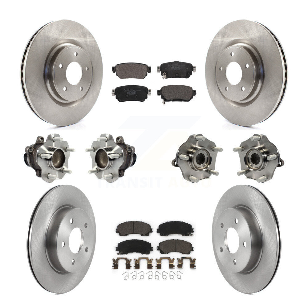 Transit Auto KBB-126943 Wheel Bearing and Hub Assembly for 2019 Nissan Rogue - Front and Rear product image
