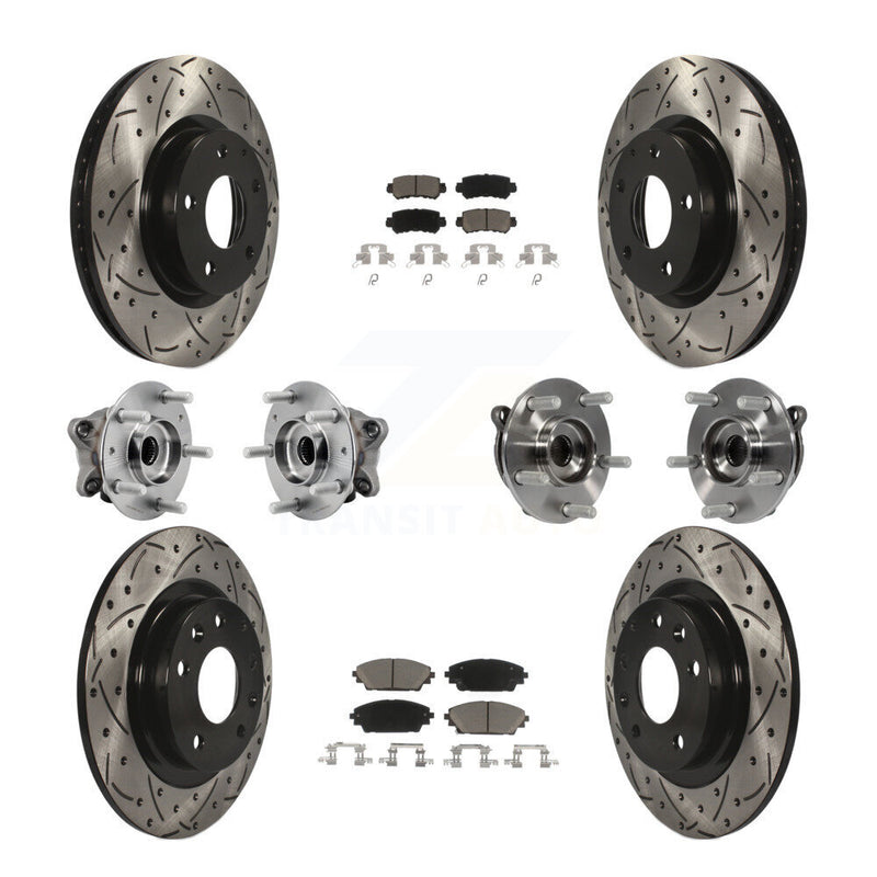 Transit Auto KBB-126952 Wheel Bearing and Hub Assembly for 2016-2018 Mazda CX-3 - Front and Rear product image