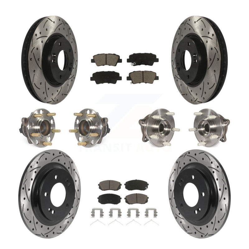 Transit Auto KBB-126953 Wheel Bearing and Hub Assembly for 2016 Hyundai Sonata - Front and Rear product image