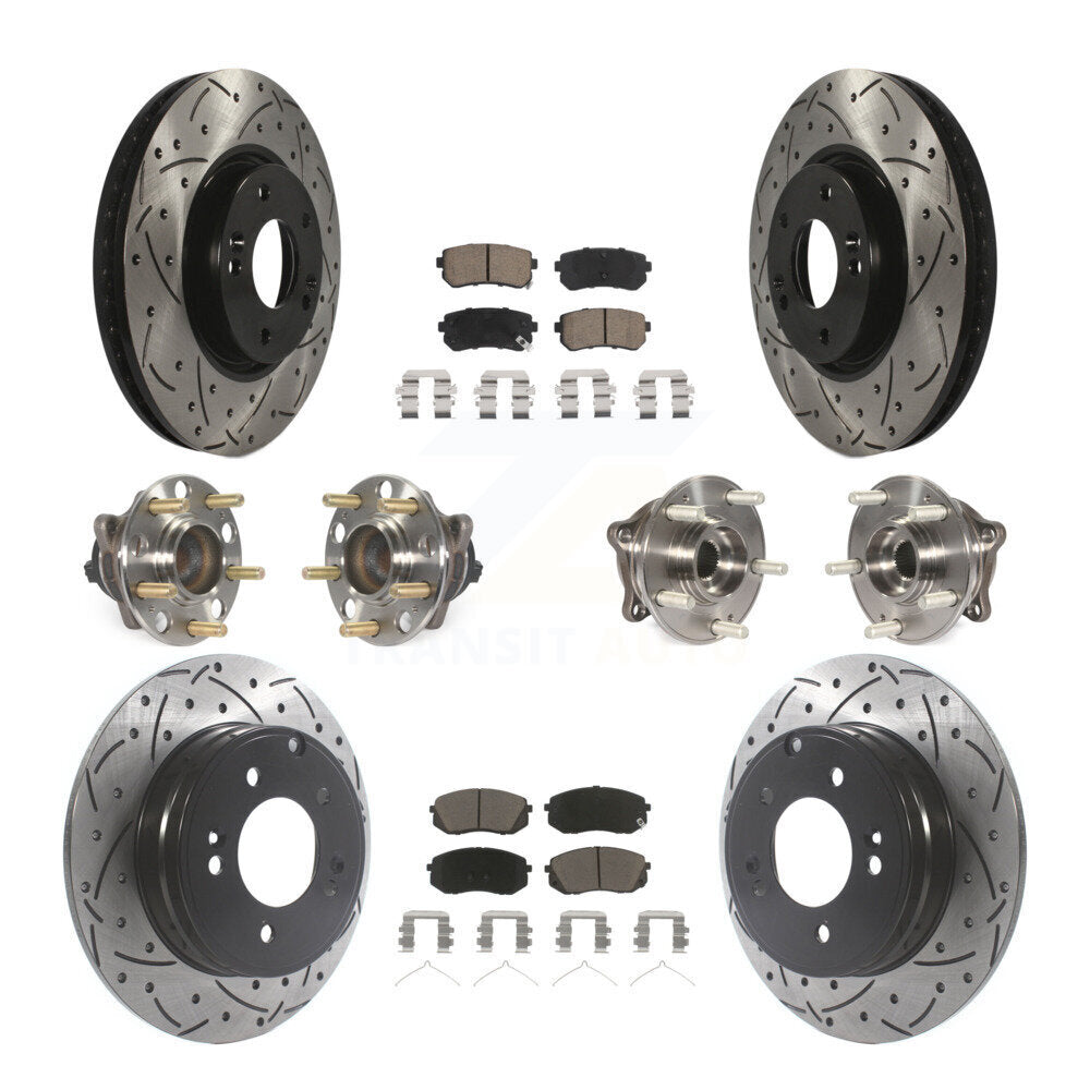 Transit Auto KBB-126954 Wheel Bearing and Hub Assembly for 2016 Hyundai Sonata - Front and Rear product image