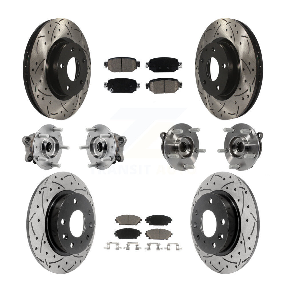 Transit Auto KBB-126959 Wheel Bearing and Hub Assembly for 2019-2021 Mazda CX-3 - Front and Rear product image