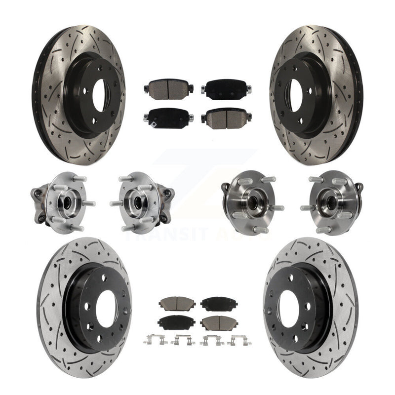 Transit Auto KBB-126959 Wheel Bearing and Hub Assembly for 2019-2021 Mazda CX-3 - Front and Rear product image