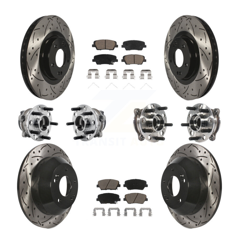 Transit Auto KBB-126964 Wheel Bearing and Hub Assembly for 2016-2020 Kia Sorento - Front and Rear product image