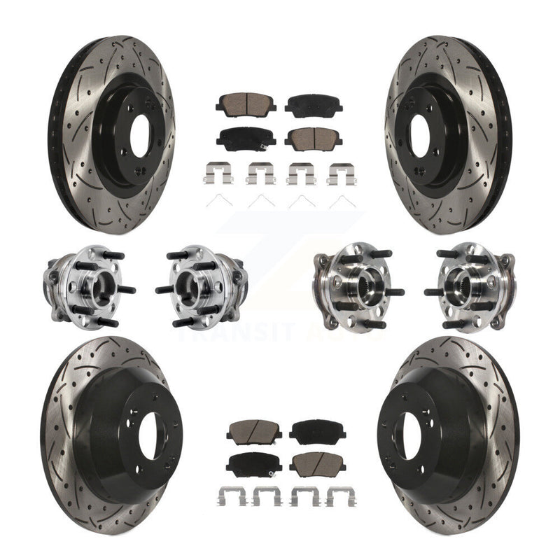 Transit Auto KBB-126964 Wheel Bearing and Hub Assembly for 2016-2020 Kia Sorento - Front and Rear product image