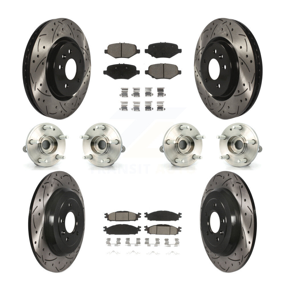 Transit Auto KBB-126965 Wheel Bearing and Hub Assembly for 2015 Ford Explorer - Front and Rear product image