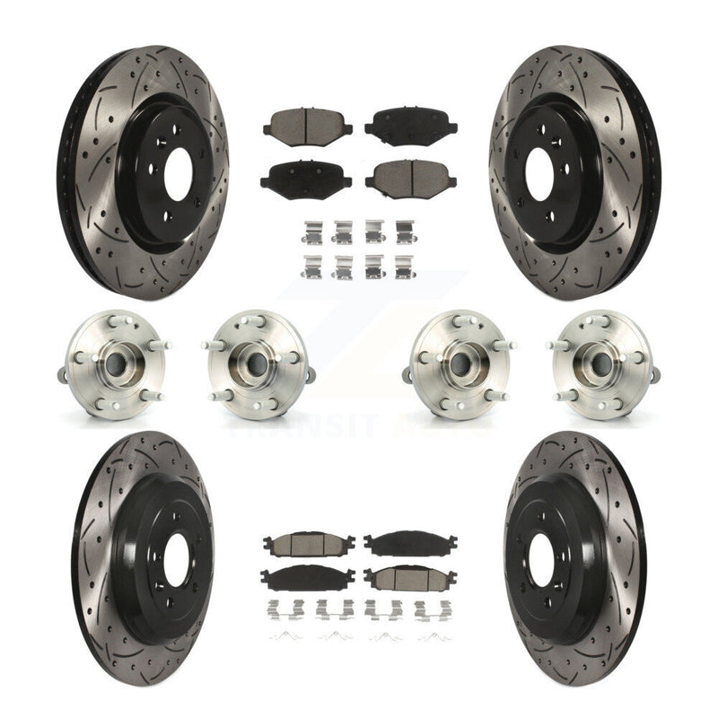 Transit Auto KBB-126965 Wheel Bearing and Hub Assembly for 2015 Ford Explorer - Front and Rear product image