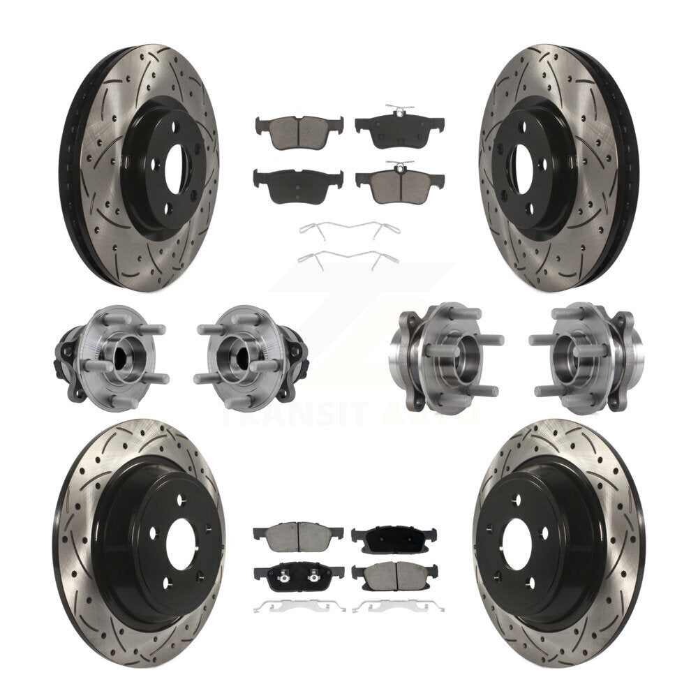 Transit Auto KBB-126970 Wheel Bearing and Hub Assembly for 2018-2020 Lincoln Continental - Front and Rear product image
