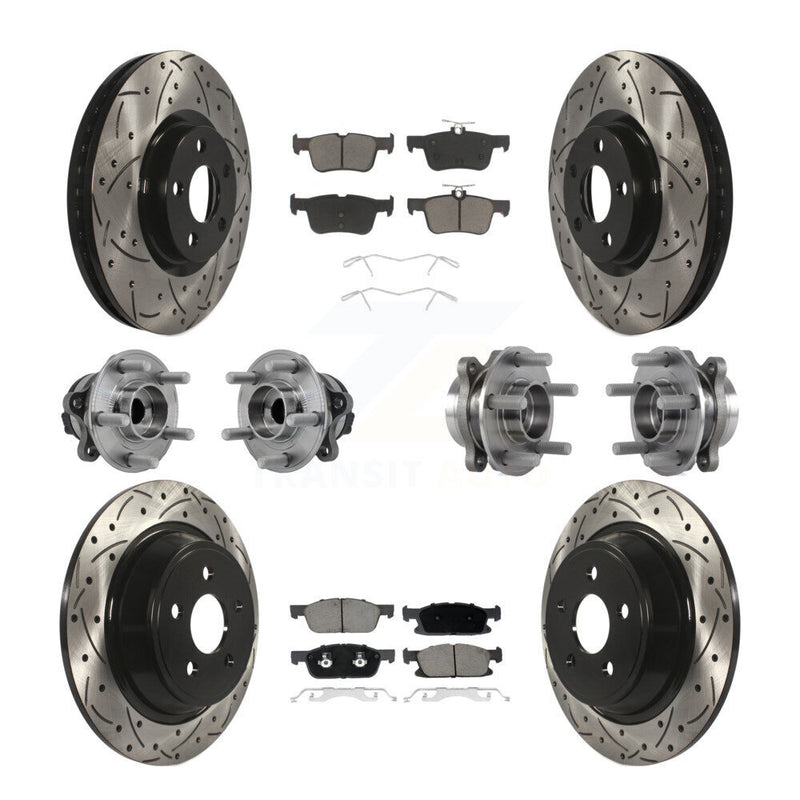 Transit Auto KBB-126970 Wheel Bearing and Hub Assembly for 2018-2020 Lincoln Continental - Front and Rear product image