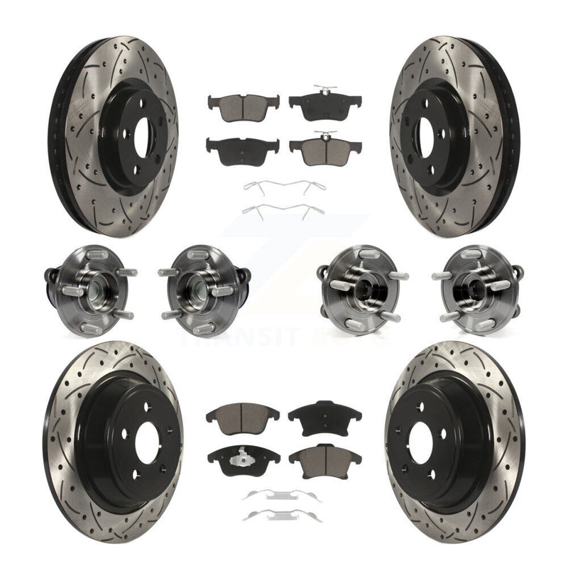 Transit Auto KBB-126972 Wheel Bearing and Hub Assembly for 2019-2020 Ford SSV Plug-In Hybrid - Front and Rear product image