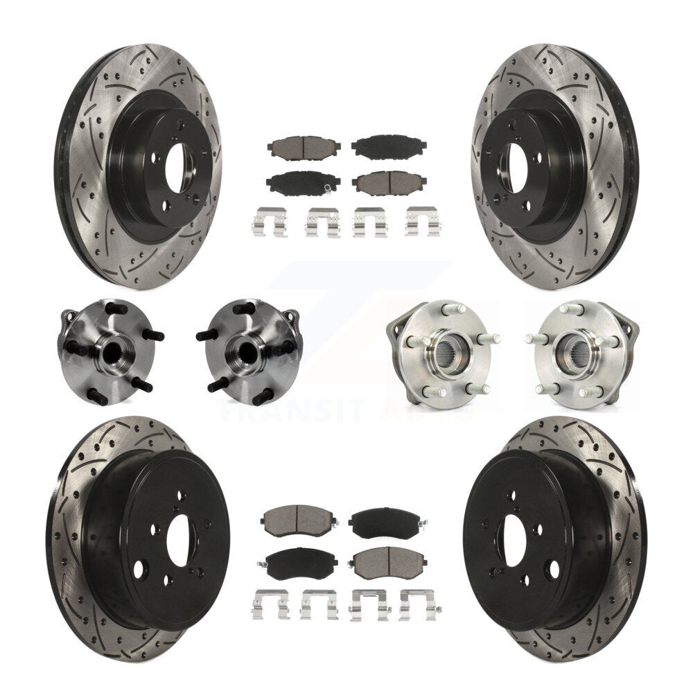 Transit Auto KBB-126975 Wheel Bearing and Hub Assembly for 2014 Subaru Impreza - Front and Rear product image