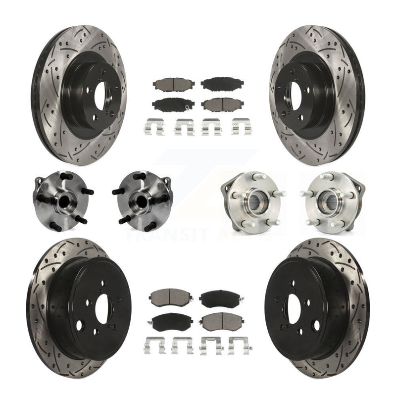 Transit Auto KBB-126975 Wheel Bearing and Hub Assembly for 2014 Subaru Impreza - Front and Rear product image