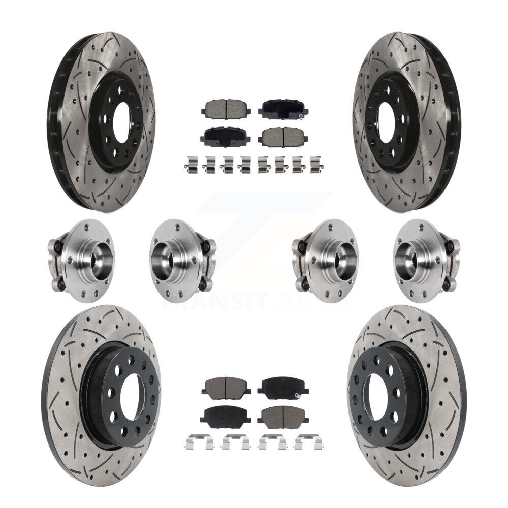 Transit Auto KBB-126979 Wheel Bearing and Hub Assembly for 2018-2019 Jeep Compass - Front and Rear product image