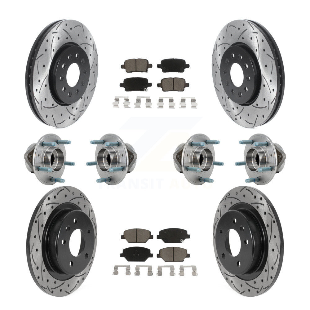 Transit Auto KBB-126982 Wheel Bearing and Hub Assembly for 2018-2020 Chevrolet Equinox, GMC Terrain - Front and Rear product image