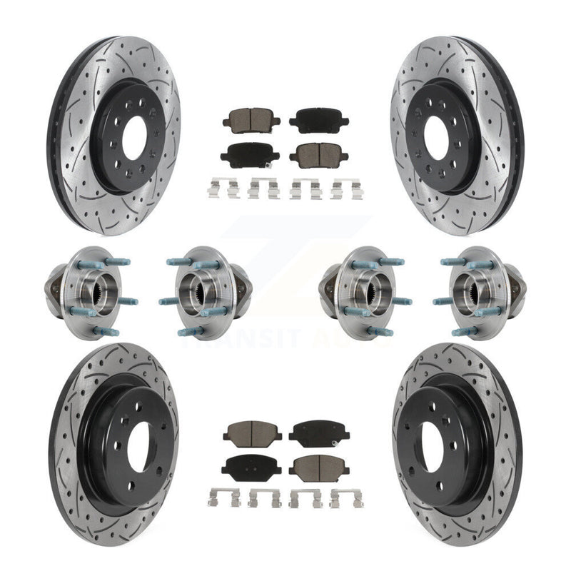 Transit Auto KBB-126982 Wheel Bearing and Hub Assembly for 2018-2020 Chevrolet Equinox, GMC Terrain - Front and Rear product image