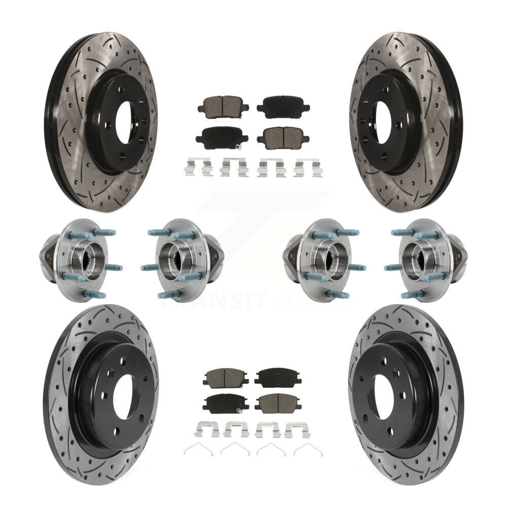 Transit Auto KBB-126983 Wheel Bearing and Hub Assembly for 2018-2020 Chevrolet Equinox, GMC Terrain - Front and Rear product image