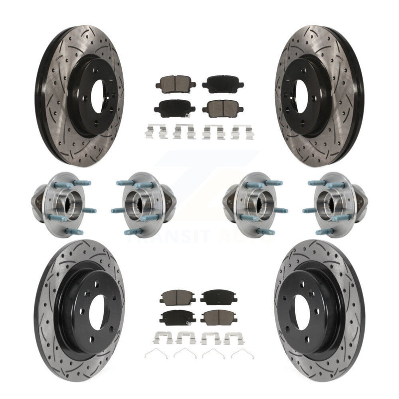 Transit Auto KBB-126983 Wheel Bearing and Hub Assembly for 2018-2020 Chevrolet Equinox, GMC Terrain - Front and Rear product image