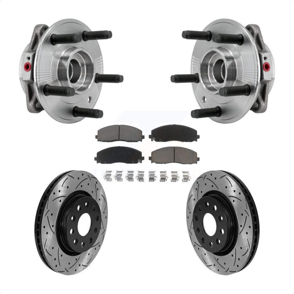 Transit Auto KBB-126992 Wheel Bearing and Hub Assembly for 2019-2024 Jeep Wrangler, Jeep Gladiator - Front product image